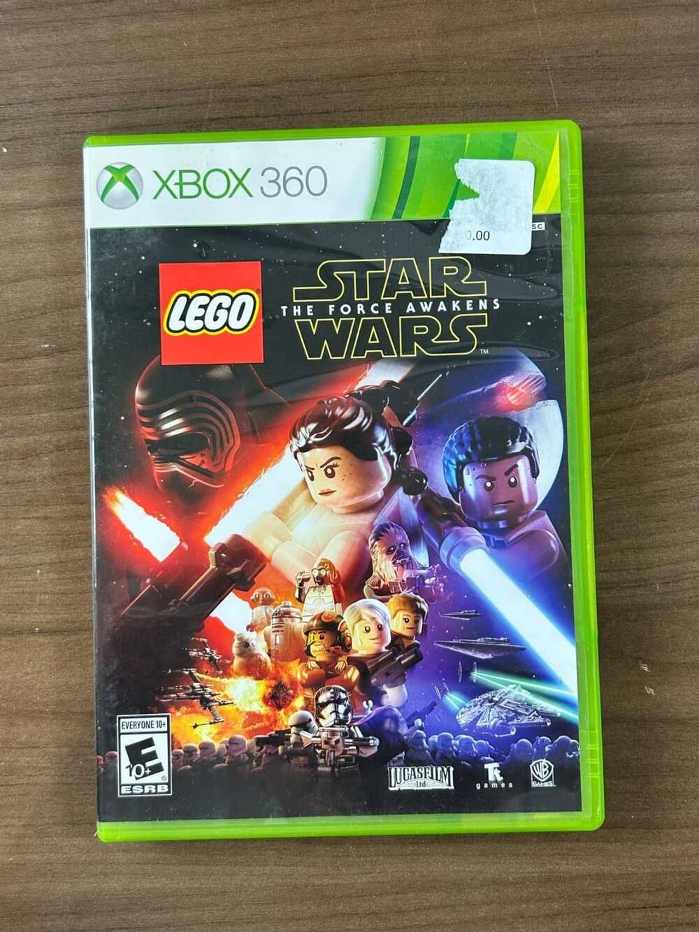 LEGO Star Wars The Force Awakens Microsoft Xbox 360 2016 Disc Case & Manual NTSC